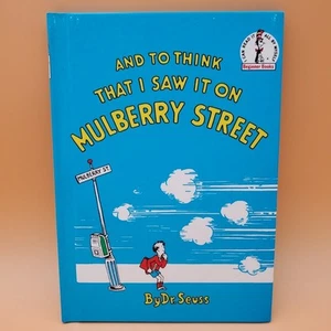 And To Think That I Saw It On Mulberry Street Dr. Seuss Book Club Edition 1964 - Picture 1 of 10