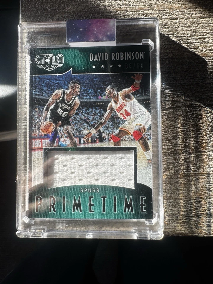 2015-16 Panini Gala - Primetime Memorabilia David Robinson #6 /60 (MEM) - Image 1 of 1