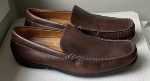 Mocasín/mocasín Ecco clásico Moc 2.0 para hombre EU 44 (US 10) cuero marrón - Imagen 1 de 9