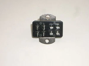 CINCH JONES BEAU MOLEX P-308-AB 38330-0108 NETZSTECKER PANELHALTERUNG 8PIN DRAKE RV5 - Bild 1 von 2