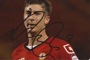 CREWE: LUKE MURPHY SIGNED 6x4 ACTION PHOTO+COA - Picture 1 of 1