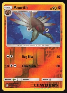Anorith - 111/236 - Reverse Holo Uncommon - Cosmic Eclipse - Pokemon Card - Picture 1 of 2