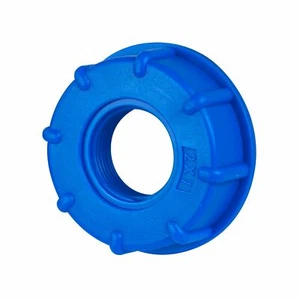 IBC Adapter Deckel S60x6 x 1"IG 33,3mm Schraubkappe Zubehör Tank Kappe Container - Bild 1 von 2
