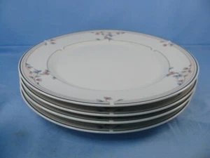 Princess House Heritage Blossom Dinner Plates 10 3/4" Set 4 Porcelain Japan, New - Picture 1 of 9