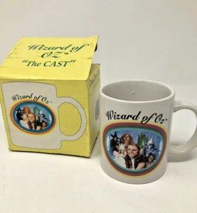 Wizard of Oz "The Cast" Ceramic Mug, Mint w/Box, 1995 - Picture 1 of 4