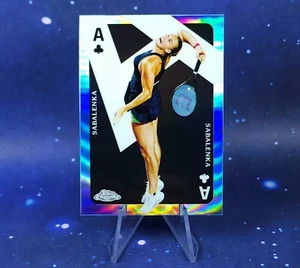 Aryna Sabalenka 2024 Topps Chrome Tennis Aces Refractor - Picture 1 of 6