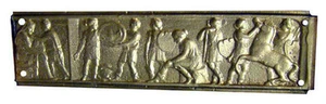 Solid Brass Casting Trim For Ansonia Antique Hanging Clock - Picture 1 of 2