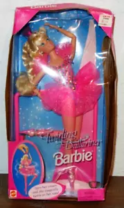 1995 Twirling Ballerina Barbie Doll #15086 Ballet Pink Tutu Vintage Damaged Box - Picture 1 of 15