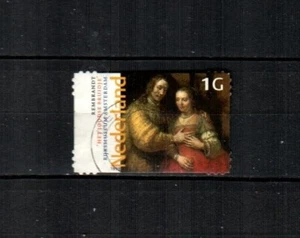 NETHERLANDS Scott's 1030 ( 1v ) The Jewish Bride Rembrandt F/VF Used ( 1999 ) #2 - Picture 1 of 1
