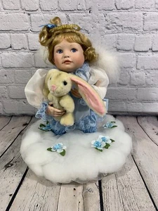 Muñeca Ángel Porcelana Ashton Drake Colección De Colección El Regalo del Amor con Nube - Imagen 1 de 4