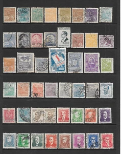 BRAZIL VARIOUS USED ISSUES 1929 to 1954 COLLECTION BUILDER LOT (M2) - Picture 1 of 2