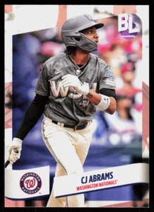 2024 TOPPS BIG LEAGUE CJ ABRAMS #149 NACIONALES de béisbol - Imagen 1 de 2