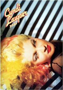 Calendrier mural 2026 (12pg) CYNDI LAUPER couverture magazine vintage affiches musicales 1160 - Photo 1/2
