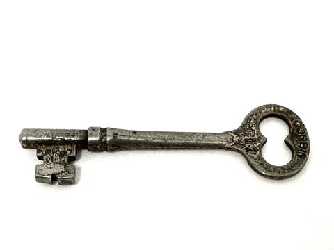 Antique Corbin  Mortise Lock Skeleton Key P11  Antique Door Key Corbin P 11 Cover