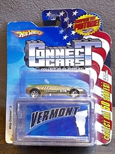 Hot Wheels 2008 Connect Cars Vermont Whip Creamer II Gold w/Case - Picture 1 of 2