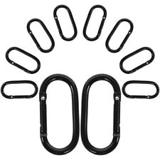  10 Pcs Backpack Carabiners for Outdoor Home Hooks Spring Heavy