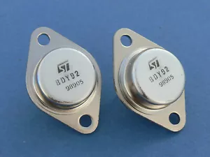 BDY92 STMicroelectronics Npn Power Transistor Iron With 2 Piece - Picture 1 of 2