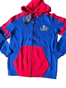 N.E. PATRIOTS "FANATICS PRO LINE” SB53 HOODED R&B SWEATSHIRT MENS SM NEW $75 - Picture 1 of 5