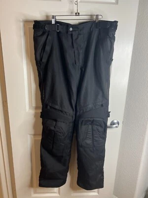 Calça de motocicleta Scorpion masculina proteção esquelética EXO preta ~ Tamanho 3XL - Imagem 1 de 4