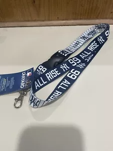 New York Yankees Aaron Judge Homerun Record Lanyard w/ Detachable Keystrap MLB - Picture 1 of 3