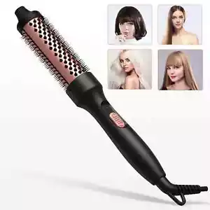 Multifunctional Curling lron Brush Thermal Brush Hair Volumizer Fast Heating - Picture 1 of 7