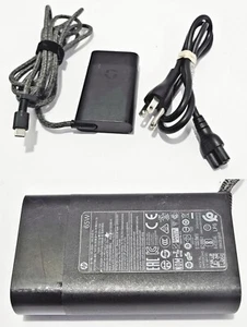 Original 65W HP AC DC Adapter Model TPN-TA02 P/N L45962-007 USB-C Charger - Picture 1 of 4