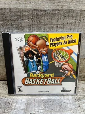 VTG Backyard Basketball PC CD-Rom 2001 Windows Mac Humongous Sports Kids Game - Image 1 of 4