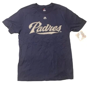 Majestic Athletic Youth San Diego Padres Baseball Team MLB T-Shirt LARGE 14/16 - Picture 1 of 3