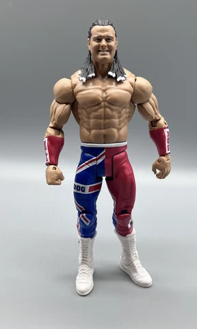 British Bulldog Davey Boy Smith WWE Mattel Basic Summerslam Series Figure WWF Cover
