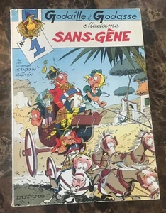 *Paperback French Comic Book Godaille et Godasse Madame Sans-Gêne No. 1 - Picture 1 of 3
