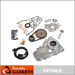 LS9 LS7 LS2 Cam Swap to LS1 LQ4 LQ9  High Volume Oil Pump Timing Chain Kit Cover - Bild 1 von 12