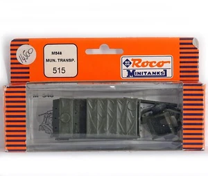 ROCO MINITANKS 515 HO H0 1/87 1:87 Tracked Cargo Carrier M548 MUNITION TRANSPORT - Picture 1 of 1