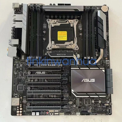 For ASUS WS X299 SAGE/10G Workstation Motherboard LGA2066 DDR4 E-ATX - Image 1 of 4