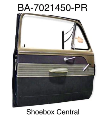 1952 1953 1954 Ford Sedan Back Edge Vertical Vent Window Seals - Image 1 of 2