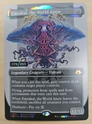 Emrakul, the World Anew (Borderless Serialized) LP Modern Horizons 3 #78/250 - Image 1 of 4