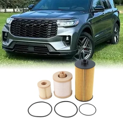 Complete Set Fuel Filter Kit for FORD F250 F250 For SUPER DUTY 6 0L Diesel - Image 1 of 4
