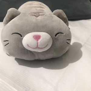 Squishmallow Tally The Tabby Hugmee Cat Kitten Peluche Gris Acostado 12 pulgadas - Imagen 1 de 14