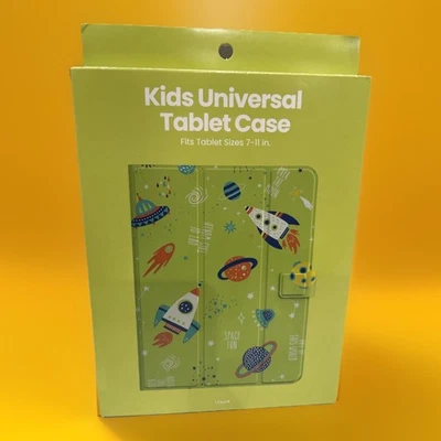 Kids Universal Android Apple Tablet Case Green Fits Tablets up to 11" New In Box - Image 1 of 2