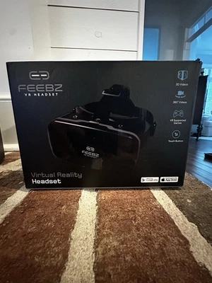 FEEBZ 3D VR Headset for Kids 2.0 - for iPhone & Android Phones | with 3D VR Vide - Image 1 of 2