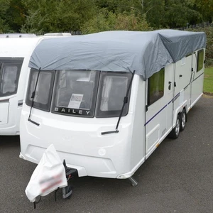 Wasserdicht Wohnwagen Verdeck Abdeckung Schwerlast UV Beständig Dachschutz 4,5-8,5M *3M - Bild 1 von 21