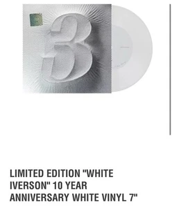 Post Malone - White Iverson 10-Year Anniversary 7" Vinyl LP x/3000 *CONFIRMED* - Picture 1 of 2