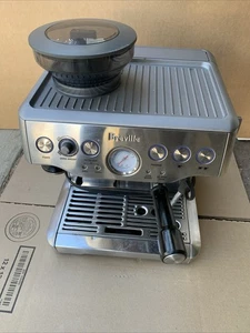 Breville Barista Express Impress Espresso Machine - BES876BSS1BNA1 (Silver) - Picture 1 of 7