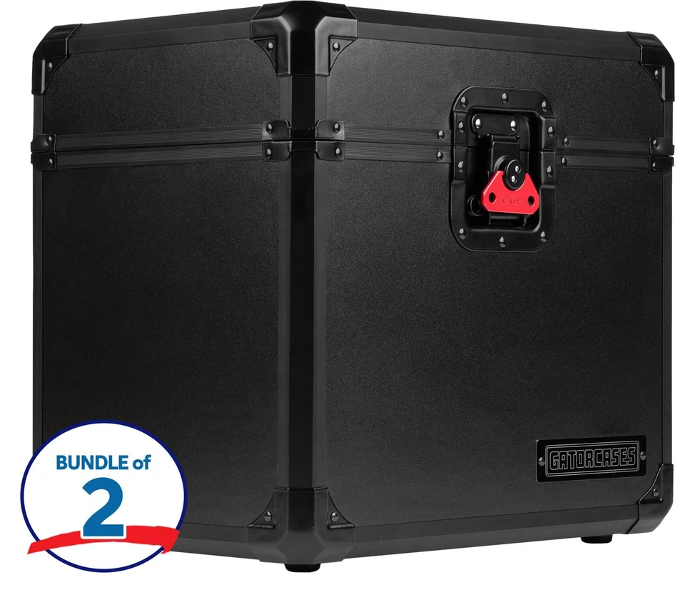 Estuche de vuelo Gator Onyx para hasta 70 discos de vinilo de 12 pulgadas (paquete de 2) Foto 1 de 1