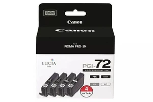 Canon PGI-72 Confezione Valore Inchiostro con Ottimizzatore Croma (4 Serbatoi Inchiostro) - Foto 1 di 1
