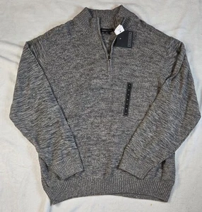 Tricots St Raphael 1/4 Zip Pullover Sweater Mens 5XL Gray - Picture 1 of 4