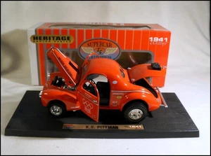 Supercar Collectibles K S Pittman 1941 Willys Gasser 1:18 Original Box #R1459 - Picture 1 of 21