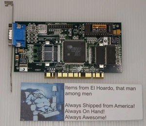 Creative Labs Graphics BLASTER PCI Video Card Cirrus Logic CT6320 Untested Rust? - Picture 1 of 6