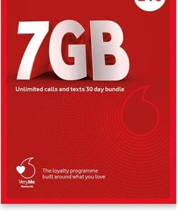 IOO New vodaphone sim card LATEST 4G Pay As You Go PAYG SIM Card Uk Sim - Photo 1 sur 1