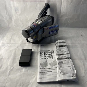 JVC GR-SXM330U Compact Video VHS Camcorder S-VHS, VHS-C - Tested & Working! - Picture 1 of 10