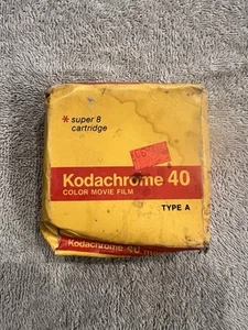 Kodachrome 40 Super 8 Color Movie Film Type A Cartridge 50’ KMA464 Exp 1985 - Picture 1 of 7